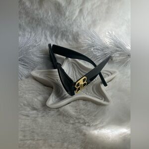 Black with Gold Butterfly sunglasses